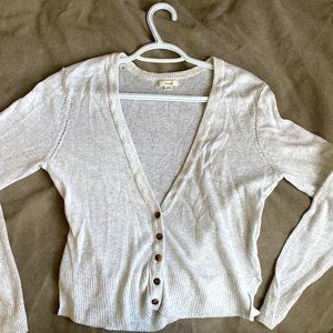 Aerie cream cardigan